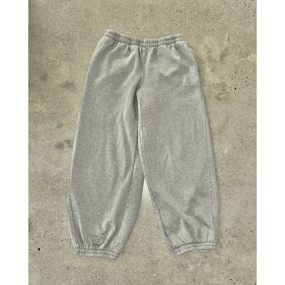 Free People XS All Star‎ Sweatpants Heathered Gray VGUC Missing Drawstring